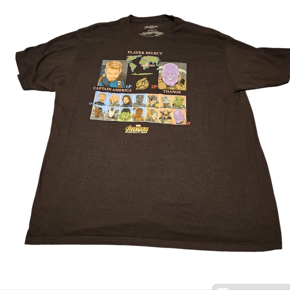 Men's XL Used Marvel Infinity War t-shirt